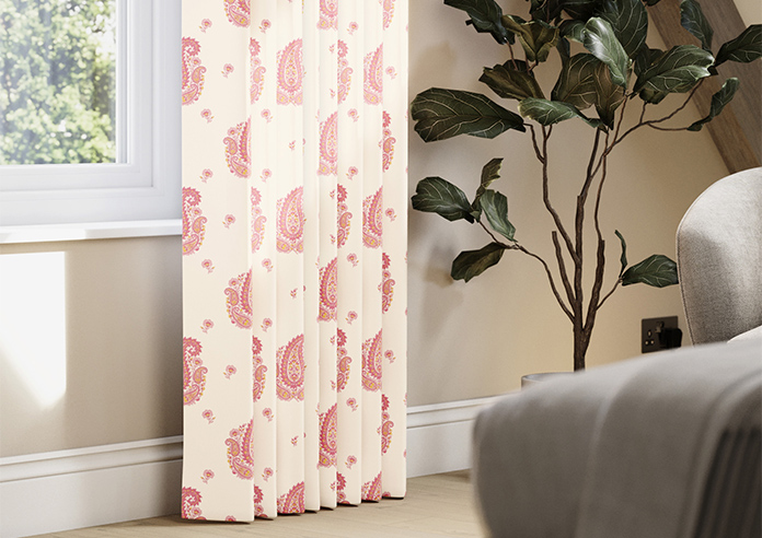 Petal & Block Boothi, Sunset - Made to Measure Curtains - Image 5